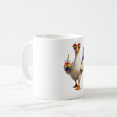 Personalisierte Pride-Gans | Benutzerdefinierter T Kaffeetasse (Vorderseite Links)