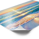 Personalisierte Print-Poster für benutzerdefiniert Fotodruck (Ecke)