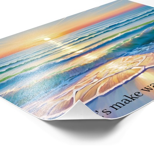 Personalisierte Print-Poster für benutzerdefiniert Fotodruck (Ecke)