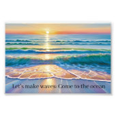 Personalisierte Print-Poster für benutzerdefiniert Fotodruck (Vorne)