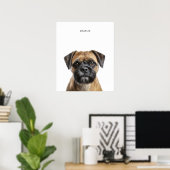 Personalisierte Printwerbung an den Grenzen Poster (Heimbüro)