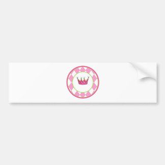 Personalisierte Prinzessin Autoaufkleber