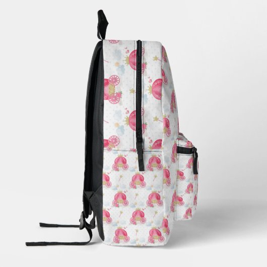 Personalisierte Prinzessin Bedruckter Rucksack (Links)