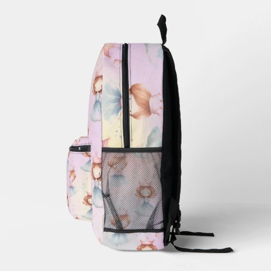 Personalisierte Prinzessin Bedruckter Rucksack (Rechts)