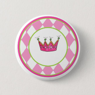Personalisierte Prinzessin Button