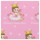 Personalisierte Prinzessin Fabric durch das Yard Stoff (Nahaufnahme)