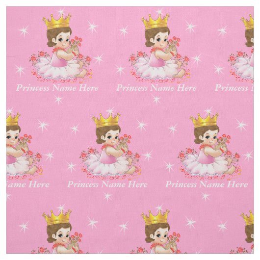 Personalisierte Prinzessin Fabric durch das Yard Stoff (Muster)