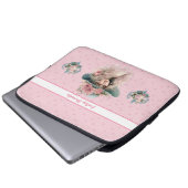 Personalisierte Prinzessin Laptopschutzhülle (Vorne Knopf)
