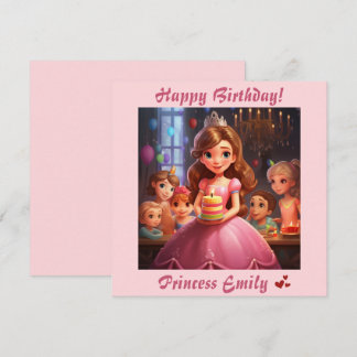Personalisierte Prinzessin [Name] Geburtstag
