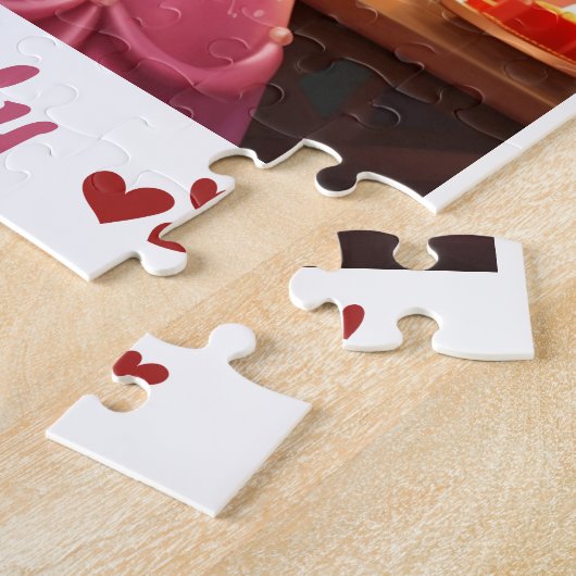 Personalisierte Prinzessin [Name] Geburtstag Puzzle (Seite)