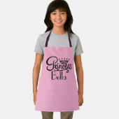 Personalisierte Prinzessin Name Pink Girl's Schürz Schürze (Insitu)