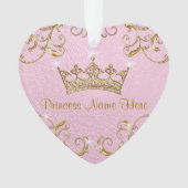 Personalisierte Prinzessin Ornaments Double Sided Ornament (Vorderseite)