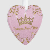 Personalisierte Prinzessin Ornaments Double Sided Ornament (Vorderseite)