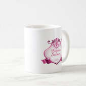 Personalisierte Prinzessin rosa Tasse mit (VorderseiteRechts)