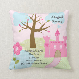 Personalisierte Prinzessin Traum/Burg Sake Pillow Kissen