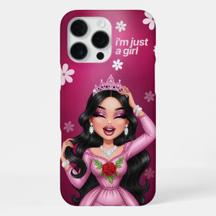 Personalisierte Prinzessinnen-Handyhülle iPhone 16 Pro Max Hülle