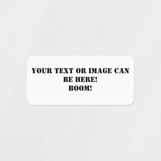 Personalisierte Private Labels Etiketten (Design 1)