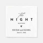 Personalisierte Probe Serviette (Vorderseite)