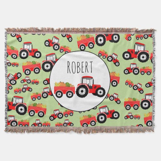 Personalisierte Produktion von roten LKW Decke (Vorderseite)