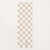 Personalisierte Prüflichtneutralität Yogamatte (Vorderseite)