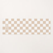 Personalisierte Prüflichtneutralität Yogamatte (Vorderseite (Horizontal))