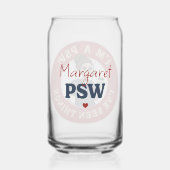 Personalisierte PSW Lustig Dosenglas (Rückseite)