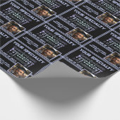 Personalisierte Psychologie Name Abschluss Jahr Fo Geschenkpapier (Ecke)