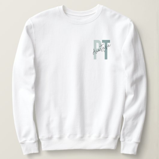 Personalisierte PT Physikalische Therapie Sweatshirt (Design vorne)