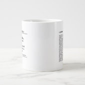Personalisierte Publikation Jumbo 20oz Tasse (Vorderseite)