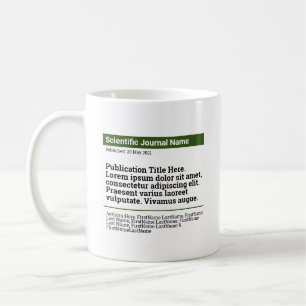 Personalisierte Publikation Klassische Tasse - Grü