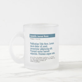 Personalisierte Publikation Mattiert Glass Tasse -