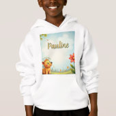 Personalisierte Pullover Hoodie für Kinder (Vorderseite)