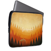 Personalisierte Pumpkin Ernte Autumnal Harvest Laptopschutzhülle (Vorne Rechts)