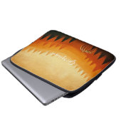 Personalisierte Pumpkin Ernte Autumnal Harvest Laptopschutzhülle (Vorne Knopf)