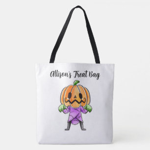 Personalisierte Pumpkin Leckerei Tote Tasche