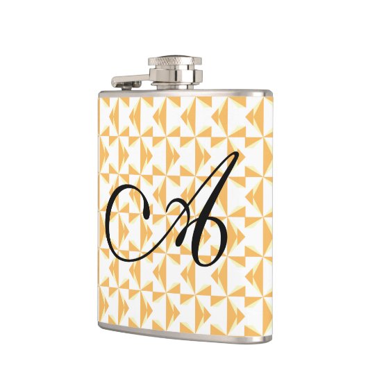 Personalisierte Pumpkin Pinwheels Flachmann (Links)