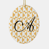 Personalisierte Pumpkin Pinwheels Keramikornament (Rechts)