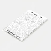 Personalisierte Punktfarben-Editor Post-it Klebezettel (angewinkelt)