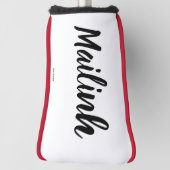 Personalisierte Putter Abdeckung Golf Headcover (Rotieren 90)