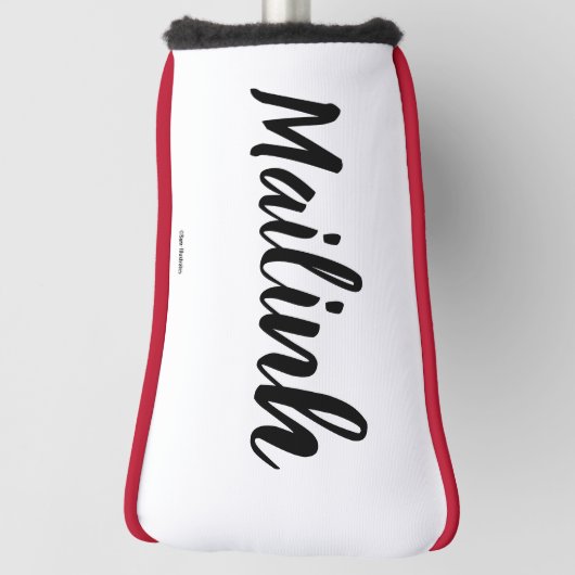 Personalisierte Putter Abdeckung Golf Headcover (Rotieren 90)