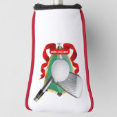 Personalisierte Putter-Abdeckung Golf Headcover (Rotieren 90)