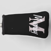 Personalisierte Putter-Abdeckung Golf Headcover (Vorderseite)