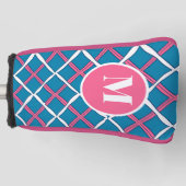 Personalisierte Putter-Abdeckung Golf Headcover (Vorderseite)