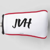 Personalisierte Putter Abdeckung Golf Headcover (Vorderseite)