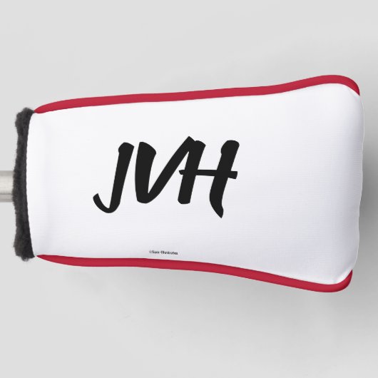 Personalisierte Putter Abdeckung Golf Headcover (Vorderseite)