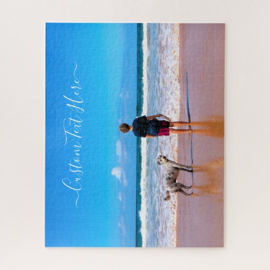 Personalisierte Puzzle für Ihr Begleiter-Foto und (Vertikal)