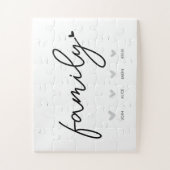 Personalisierte Puzzle-Spiele für Familien - Niedl Puzzle (Vertikal)