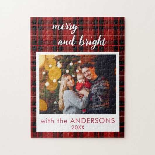 Personalisierte Puzzles für schöne Weihnachten (Vertikal)
