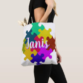 Personalisierte Puzzleteile Tasche (Von Nahem)