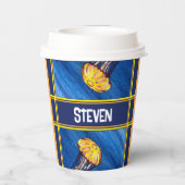 Personalisierte Quallen Pappbecher (Rückseite)